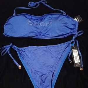 Bebe Vibrant Blue Bikini Set